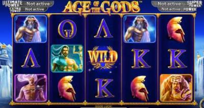Age of the Gods is an accidental Greek god themes slot which happened when playtech lost the license of hits like The Avengers and Spiderman. 