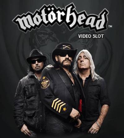 Motorhead slot is one of the most popular band based theme slots out there, with symbols including an Ace of Spades and the band’s logo.