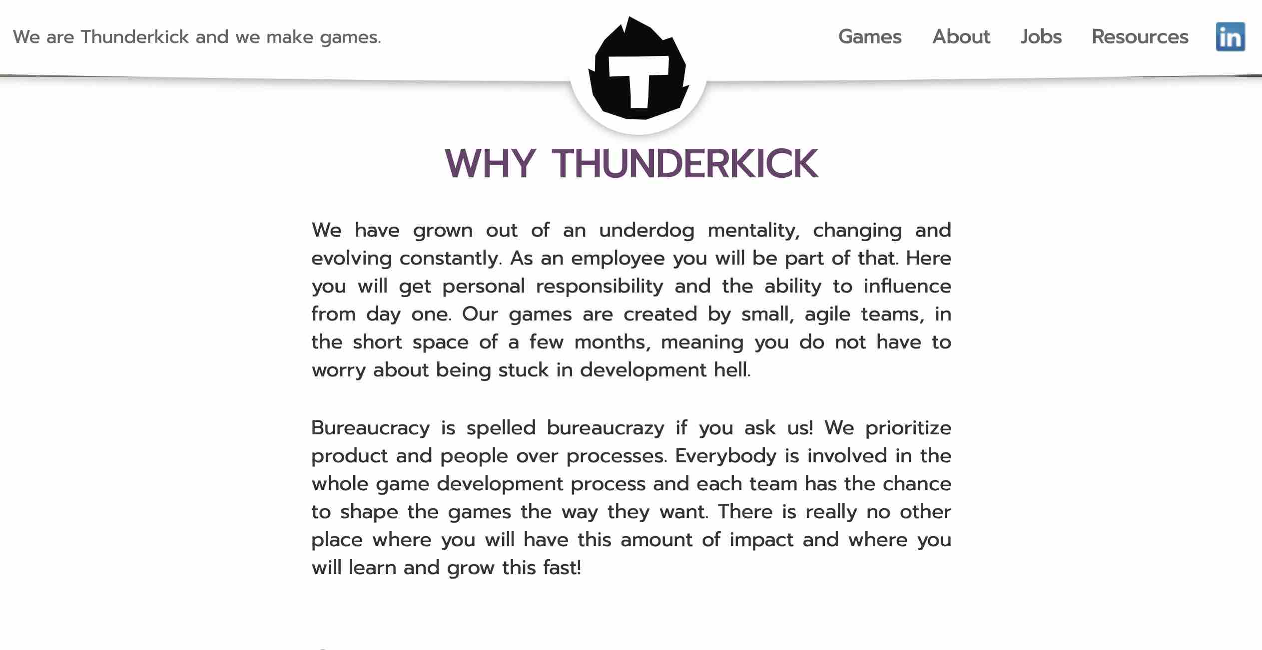 discover great games with Thunderkick