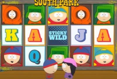 In South Park slot all the four boys from South Park represents different bonus features in this graphically advanced slot.